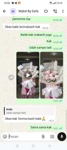 Testimonial Buket Bunga jatinegara