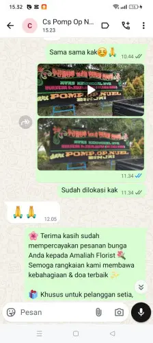 Testimonial Papan Bunga jatinegara